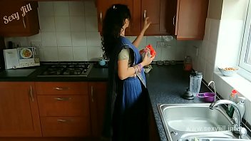 Blue Saree Daughter Blackmailed To Strip, Groped, M. And Fucked By Old Grand Father Desi Chudai Bollywood Hindi Sex Video POV Indian
