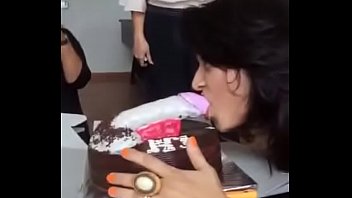 Indian Aunty Sucking Dicky Cake