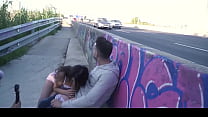 CHICAS LOCA   Peruvian Amateur Nikol Gets Fucked Outdoors On The Public Road