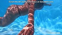 Alaska Fucks In The Swimming Pool And Squirts All Over